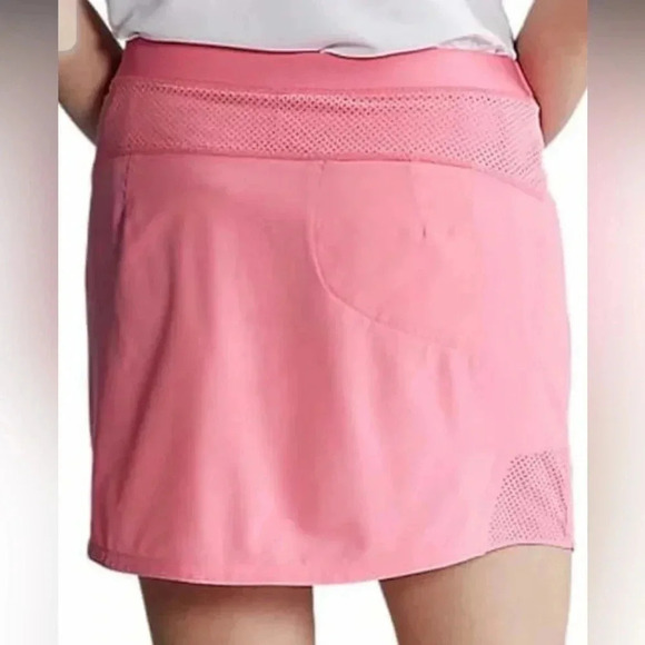 Rlx Golf Women's Aim Neon Pink Skort - Picture 12 of 15